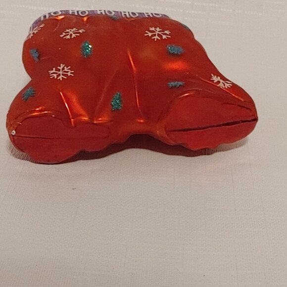 FUN Boxer Shorts Glass Ornament NWOT - Picture 2 of 3